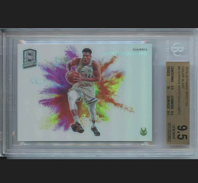 2019-20 Giannis Antetokounmpo Spectra Color Blast