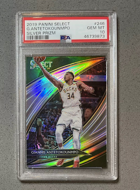 2019-20 Giannis Antetokounmpo Select Courtside Silver