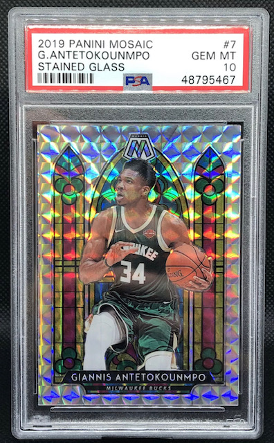 2019-20 Giannis Antetokounmpo Mosaic Stained Glass