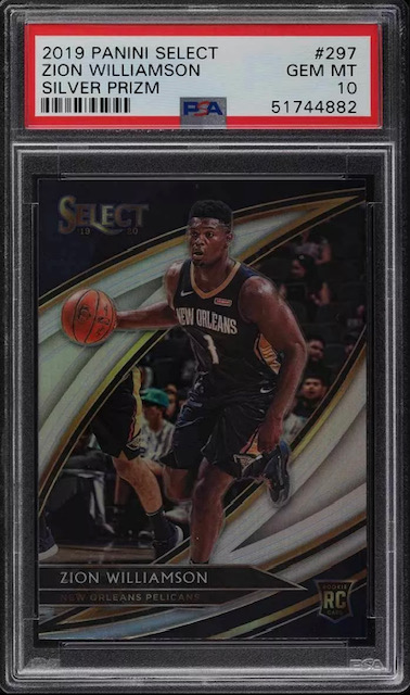 Zion Williamson Select Courtside Silver