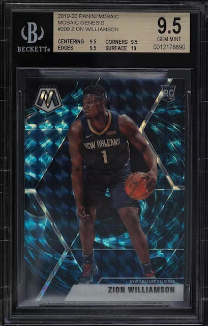 Zion Williamson Mosaic Genesis
