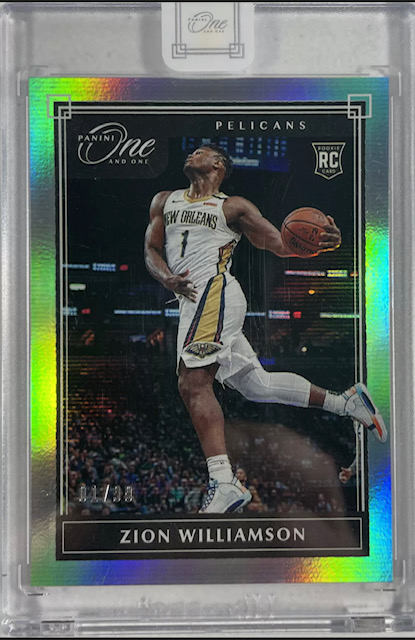 Zion Williamson Panini One And One Zion Williamson Panini One And One