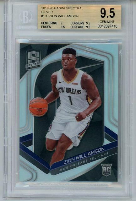 Zion Williamson Spectra Silver
