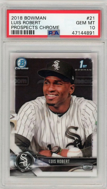2018 Bowman Chrome Prospects Luis Robert