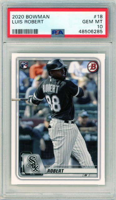 2020 Bowman Luis Robert Rookie Card