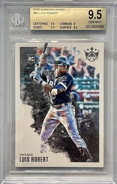 2020 Diamond Kings Luis Robert Rookie Card