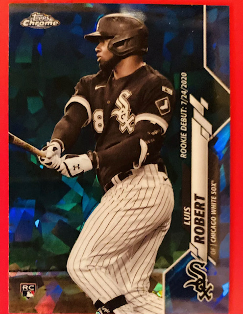 2020 Topps Chrome Update Sapphire Luis Robert
