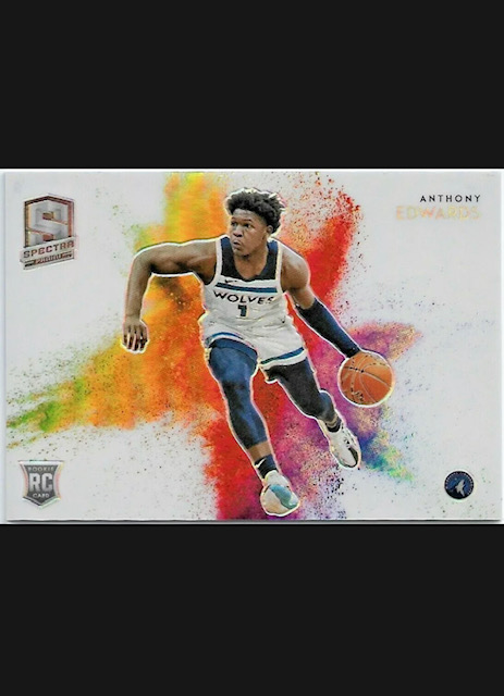 Anthony Edwards Color Blast Rookie