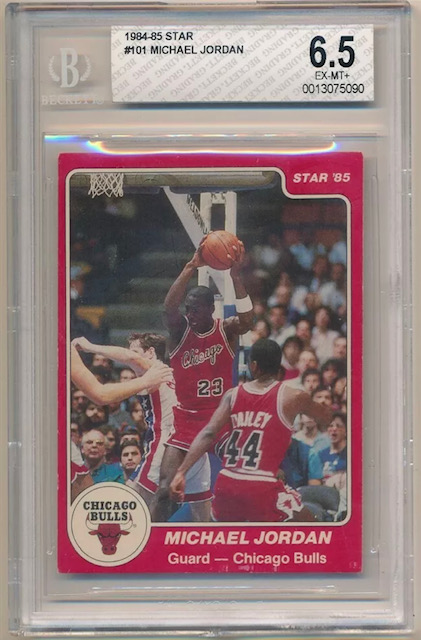 1984 Michael Jordan Star XRC Rookie