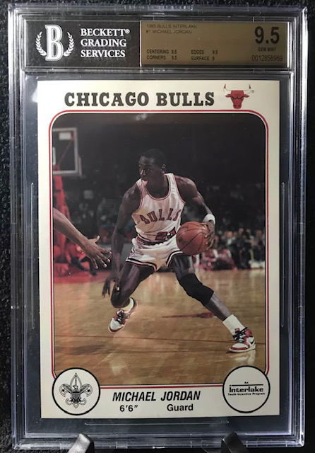 1985 Michael Jordan Interlake Rookie