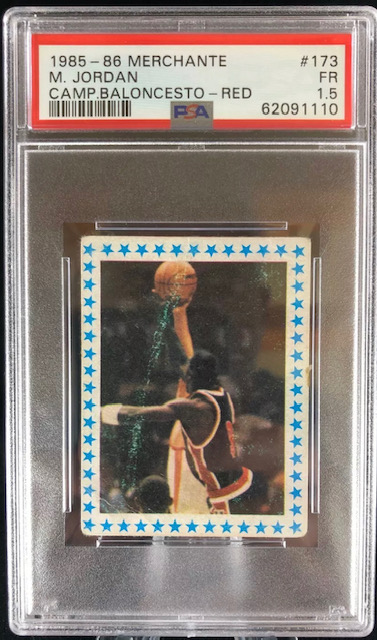 1985 Michael Jordan Merchante Rookie