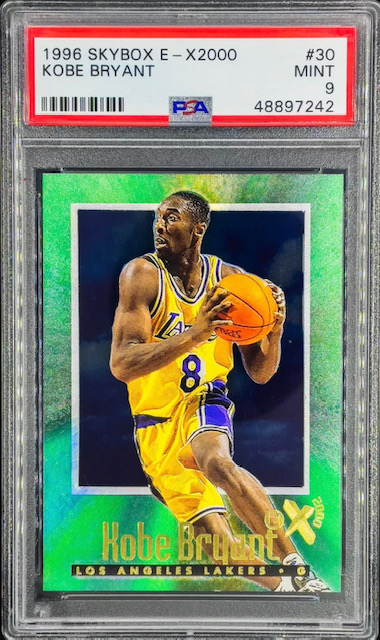 1996 Kobe Bryant Skybox E-X2000