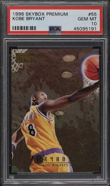 1996 Kobe Bryant Skybox Premium Rookie Card
