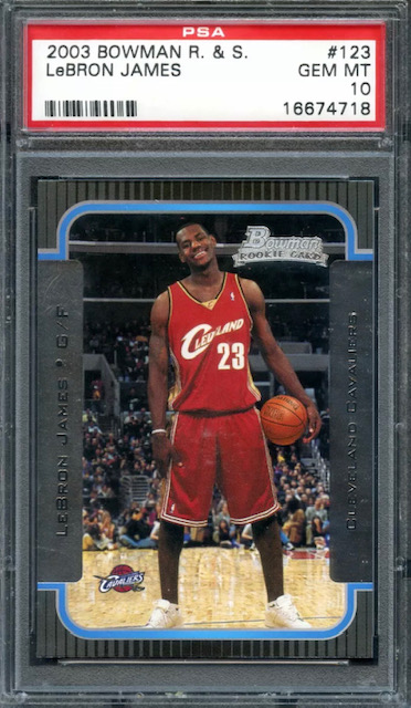2003 LeBron James Bowman