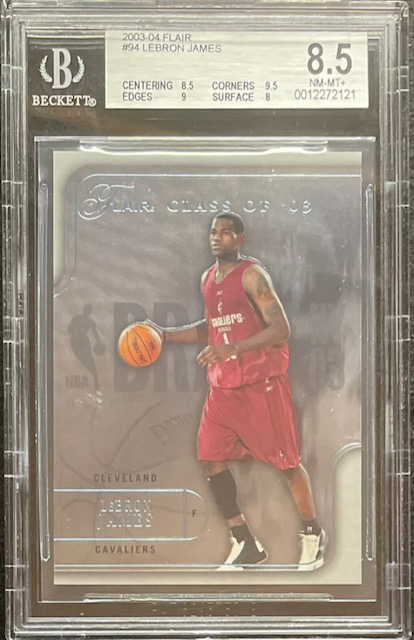 2003 LeBron James Flair Showcase
