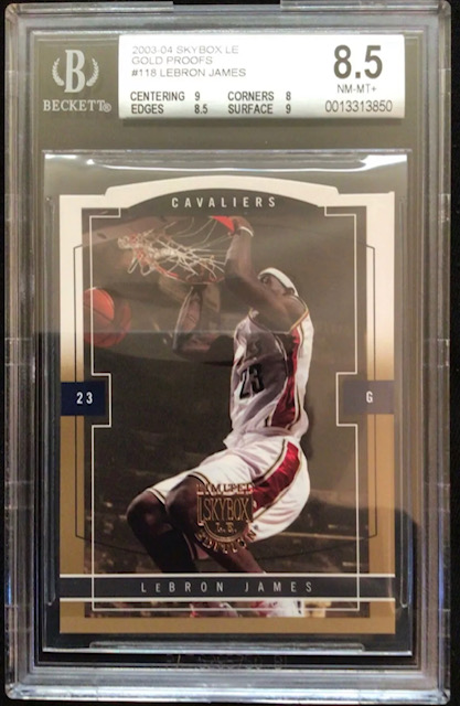 2003 LeBron James Skybox LE 2003 LeBron James Skybox LE