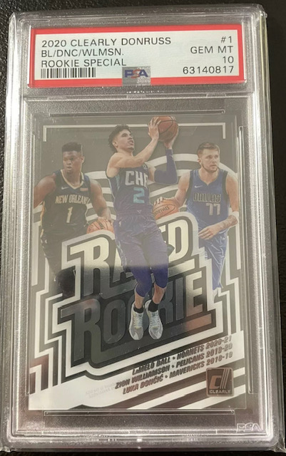 LaMelo Ball Clearly Rated Rookie Special