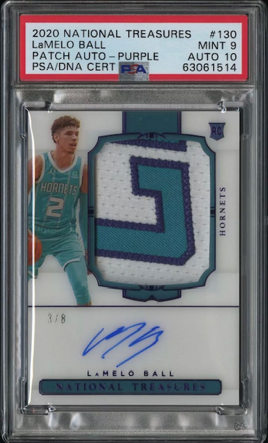 LaMelo Ball National Treasures Rookie LaMelo Ball National Treasures Rookie