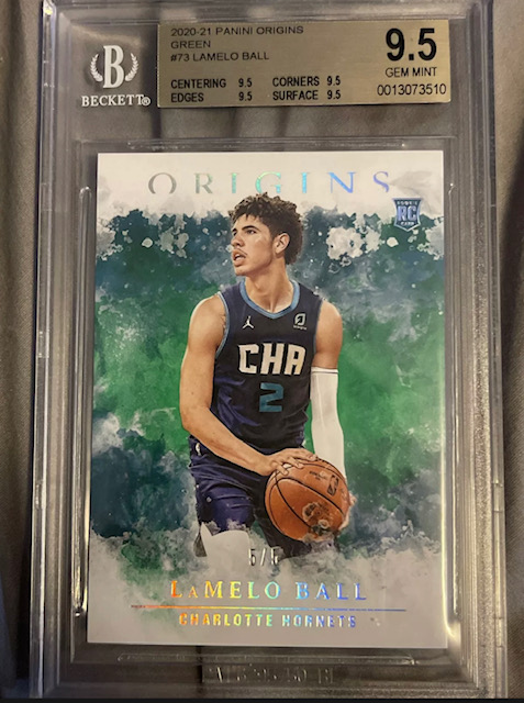 LaMelo Ball Origins Green Rookie