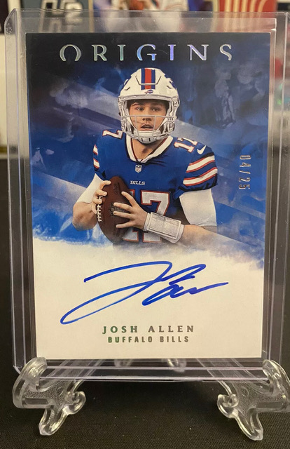 2018 Josh Allen Origins Rookie Card