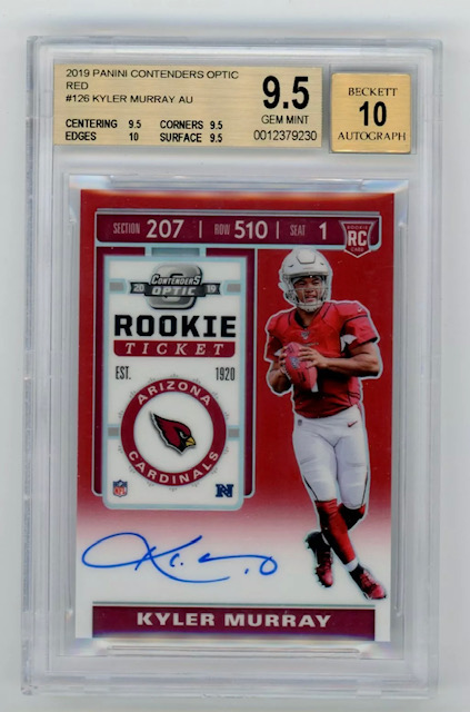 2019 Contenders Kyler Murray Rookie