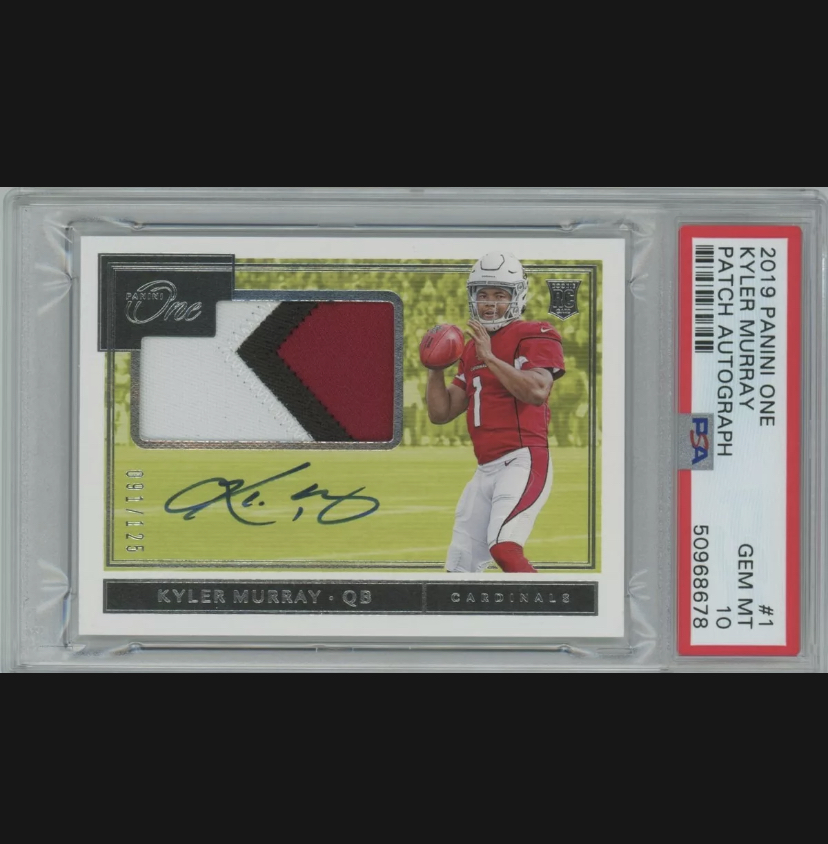 2019 Panini One Kyler Murray Rookie
