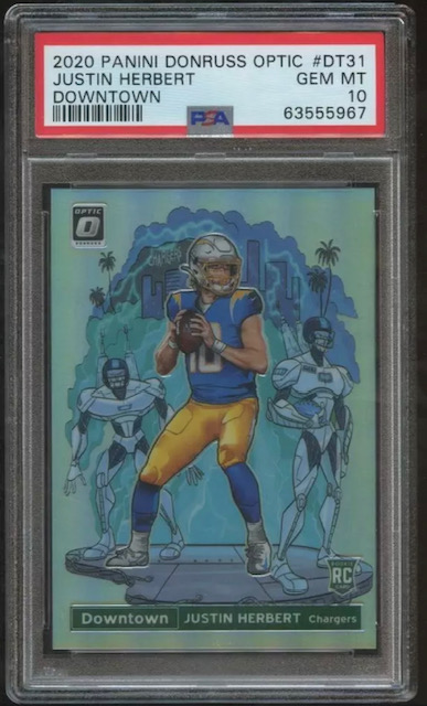 2020 Justin Herbert Downtown Rookie