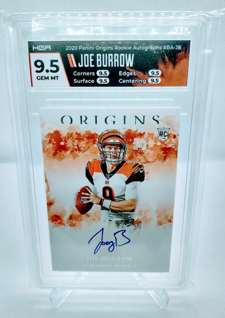 2020 Panini Origins Auto Joe Burrow Rookie