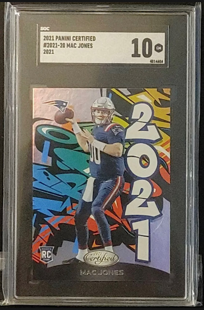 2021 Mac Jones Panini Certified Graffiti Rookie 2021 Mac Jones Panini Certified Graffiti Rookie