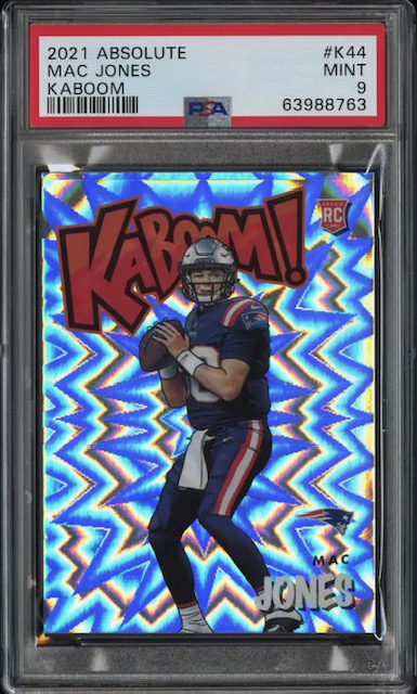 2021 Mac Jones Kaboom Rookie