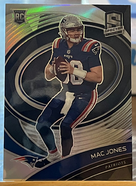2021 Mac Jones Spectra Silver Rookie