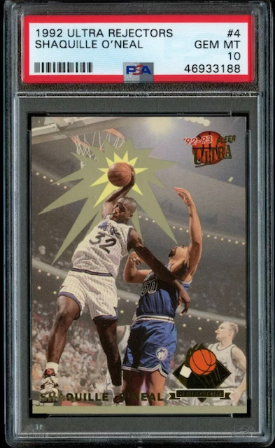 1992-93 Shaq Fleer Ultra Rejectors Rookie Card