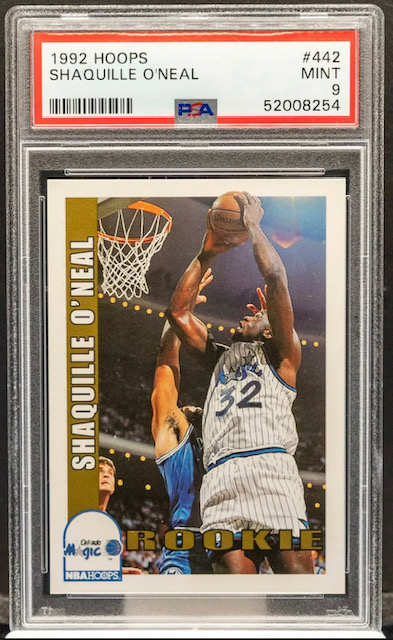 1992-93 Shaq NBA Hoops Rookie Card