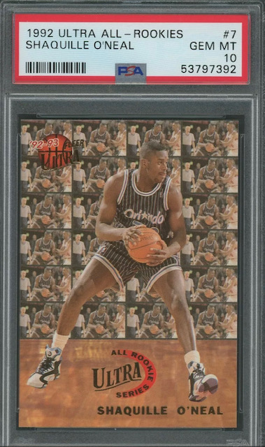1992-93 Shaq Fleer Ultra All Rookies Rookie Card
