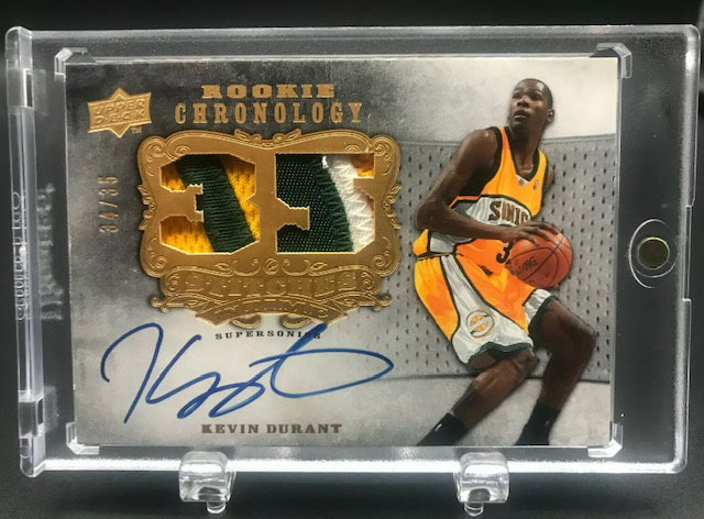 2007-08 Kevin Durant Upper Deck Rookie Chronology Rookie Card