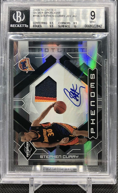 2009-10 Stephen Curry Limited Silver Spotlight Rookie Card