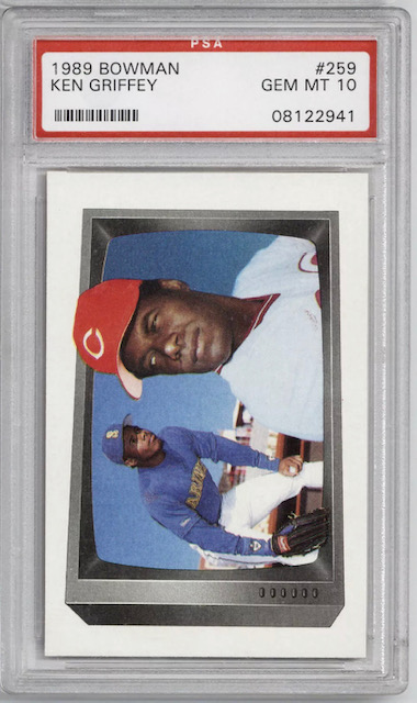 Photo of 1989 Ken Griffey Jr Bowman Rookie Card