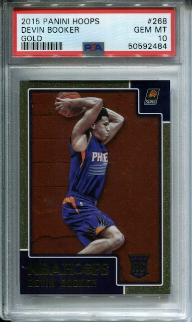 2015-16 Devin Bookie Panini Hoops Gold Rookie