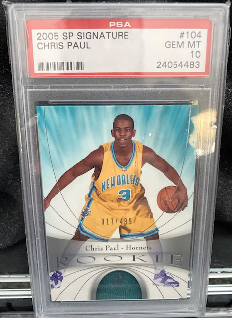 2005 Chris Paul SP Signature Edition Rookie Card