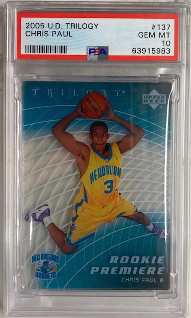 Photo of 2005 Chris Paul Upper Deck Trilogy Rookie Card