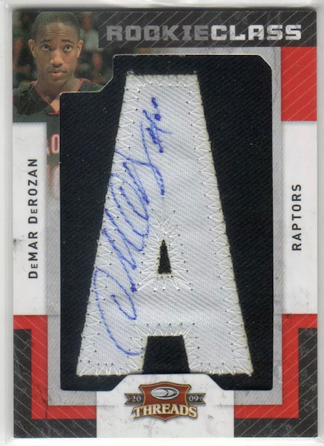 Photo of 2009 DeMar DeRozan Panini Threads Rookie Card