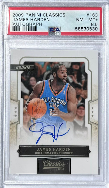 Photo of 2009 James Harden Panini Classics Auto Rookie Card