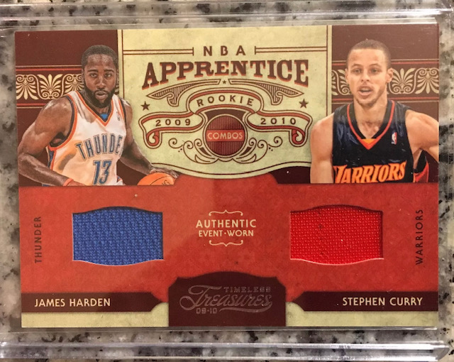 Photo of 2009 James Harden Timeless Treasures Rookie Card