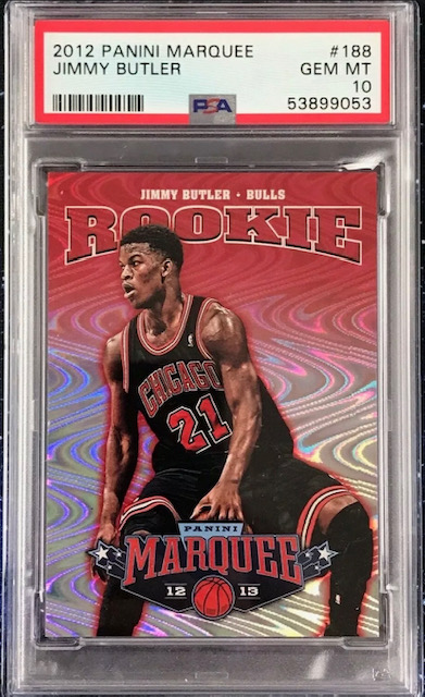 Photo of 2012 Jimmy Butler Panini Marquee Swirlorama Rookie Card