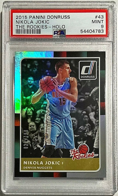 Photo of 2015 Nikola Jokic Donruss The Rookies Holo Rookie Card