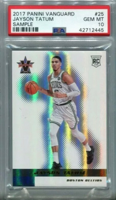 Photo of 2017 Jayson Tatum Vanguard Sample Rookie Card