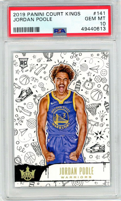 Photo of 2019 Jordan Poole Court Kings Level 3 Rookie Card