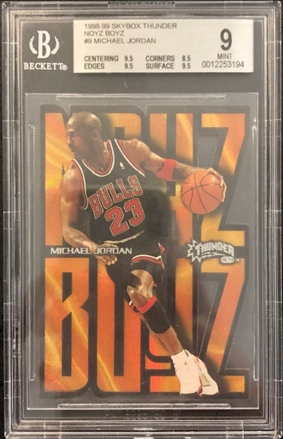 Photo of 1998 Michael Jordan Skybox Thunder Noyz Boyz Card