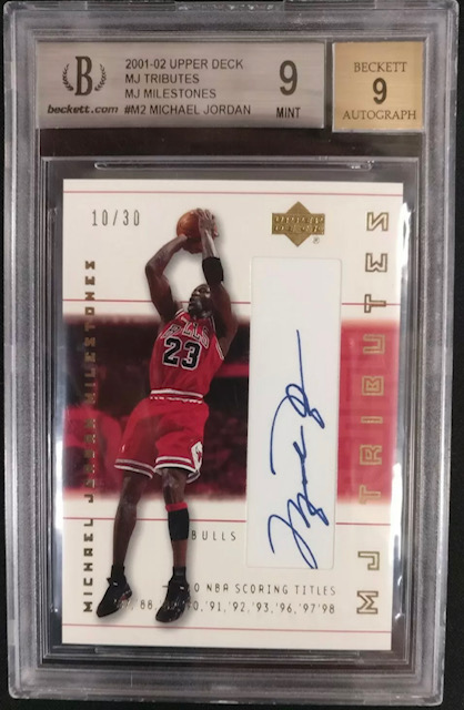 Photo of 2001 Michael Jordan Upper Deck MJ Tributes #M2 Card