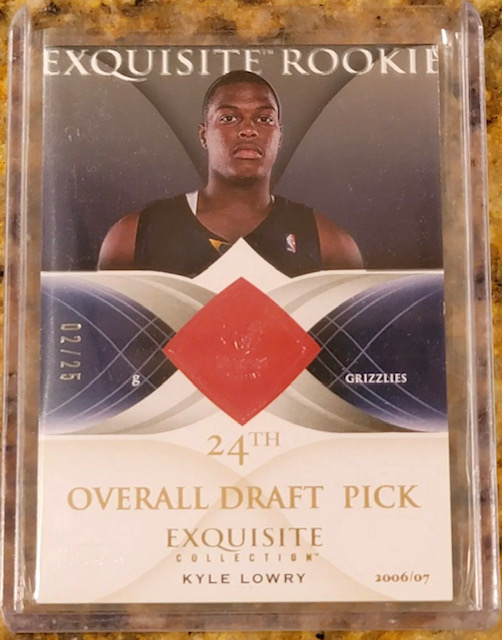 Photo of 2006 Kyle Lowry Upper Deck Exquisite Rookie Card